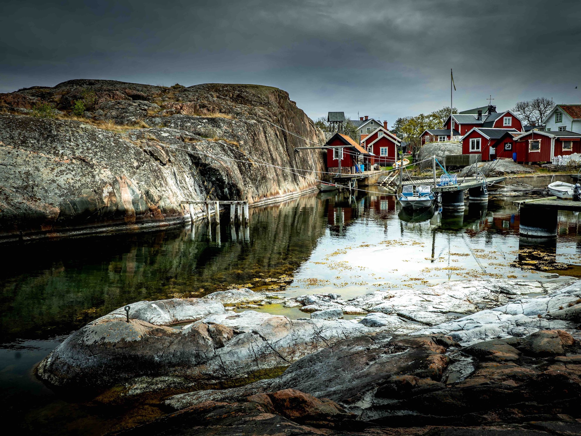 A protected harbor on Landsort