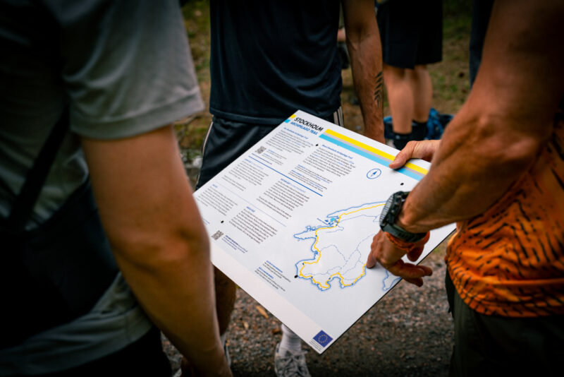 Info sign planning